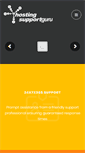Mobile Screenshot of hostingsupportguru.com