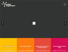 Tablet Screenshot of hostingsupportguru.com